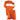 Stadium Set - Tangerine/White