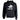 Hoodie Classic logo - Black/White