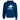 Hoodie Classic logo - Royal/White