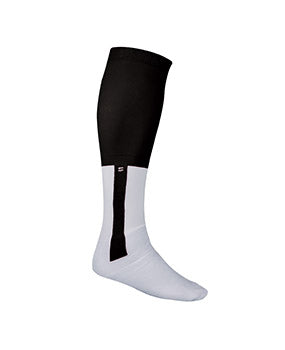 Baseball/Softball Euro Socks - Black/White