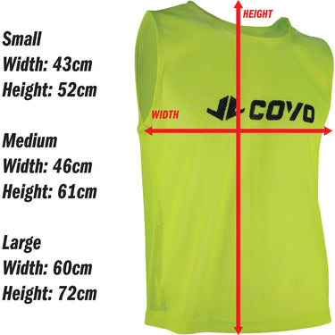 Mesh Training Bib - Fluro Yellow