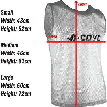 Mesh Training Bib - White