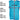 Mesh Training Bib - Aqua