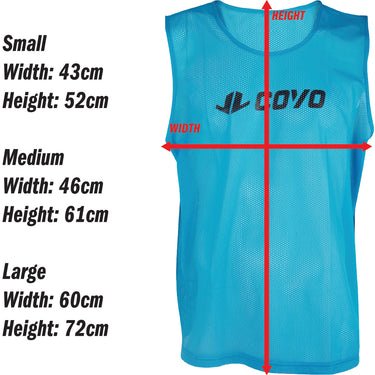 Mesh Training Bib - Aqua